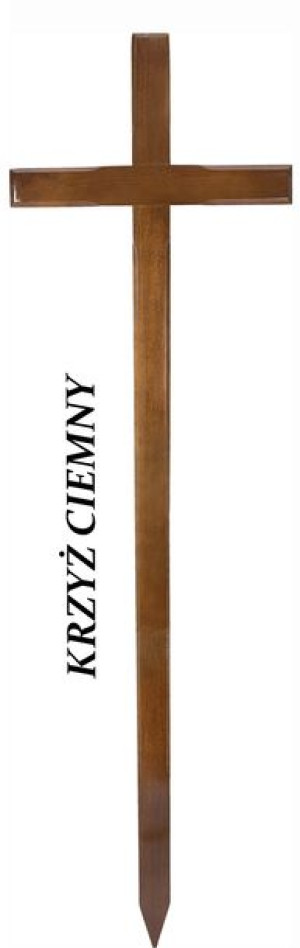 Krzyż drewniany, Krzyż nagrobny, Krzyż na cmentarz