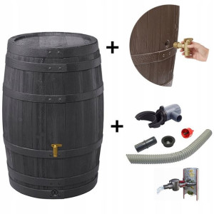 Zbiornik Na Deszczówkę Beczka 250l+kranik Zbieracz