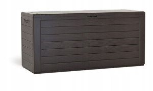 Skrzynia Ogrodowa na balkon WOODEBOX 280L BRĄZ