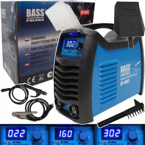 Bass Spawarka Inwerterowa Mma 300a Igbt Kable Mask