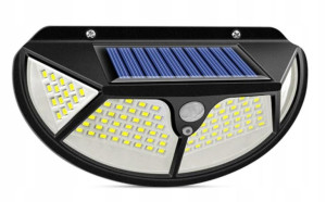 Lampa Solarna Z Czujnikiem Ruch I Zmierzchu 102led