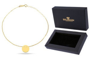 Złota Bransoletka Ring 585 Lato
