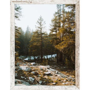 Ramka Na Zdjęcia Rama Sosna Bielona 70x100 Cm