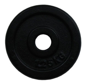 Talerz do sztangi 1,25 kg czarny 30 mm