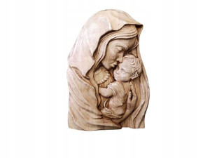 Obraz w drewnie prezent ślub Madonna Jezus 60