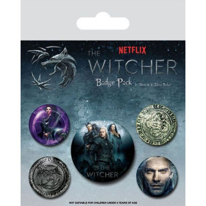 Przypinki Witcher Warrior Wiedźmin