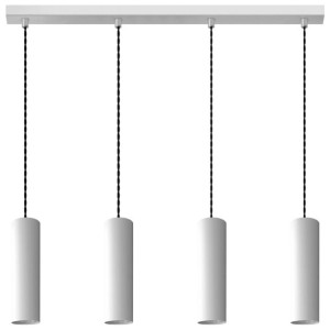 Lampa sufitowa wisząca nad stół TUBA 4L Żyrandol