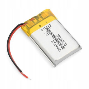 Bateria Akumulator Li-Poly 250mAh 3.7V 502030