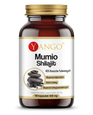 Mumio - 40% kwasów fulwowych - 90 kaps Yango
