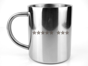 Kubek stalowy metalowy GRAWER ***** ***
