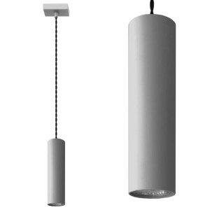 Lampa sufitowa wisząca nad stół TUBA 1 Żyrandol