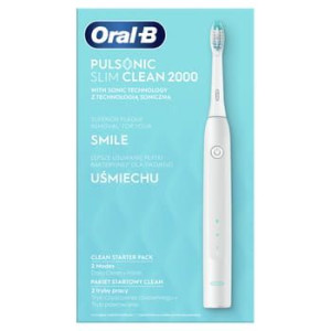 Szczoteczka soniczna Oral-B Pulsonic Slim Clean 2000 biała