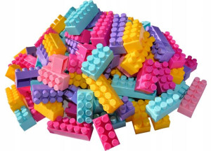 POLSKIE KLOCKI Hemar K2 na wagę 1kg ok. 120 sztuk
