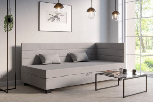 Łóżko hotelowe, tapczan Katrina bok+poduszki 80 cm