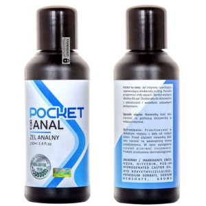 Pocket in Anal 100ml nawilżający żel analny