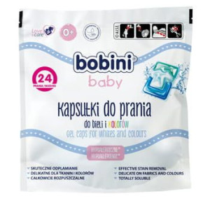 BOBINI BABY Kapsułki do prania 24szt.