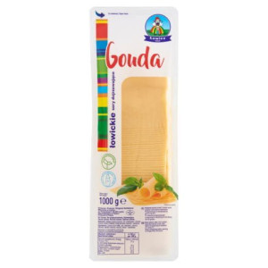 Ser Gouda w plastrach 1000g Łowicz