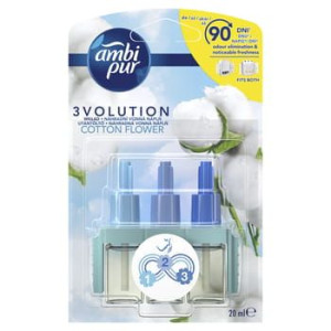 Ambi Pur z wkładem do elektrycznego odświeżacza powietrza Ambi Pur Cotton,