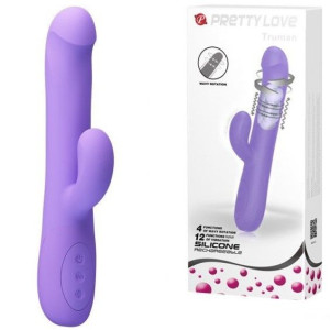 Falujący Wibrator Dildo Obrotowe 23cm 12 funkcji
