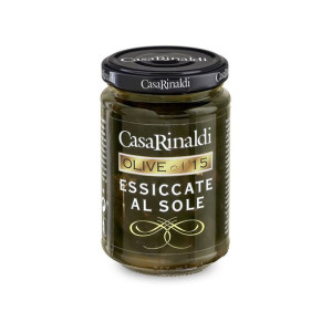 Włoskie Czarne Oliwki Suszone na Słońcu w Oliwie z Oliwek "Olive No. 15 | E