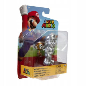 Super Mario - figurka Metal Mario