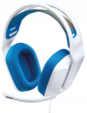 Gamingowe Słuchawki przewodowe Logitech G335 Białe