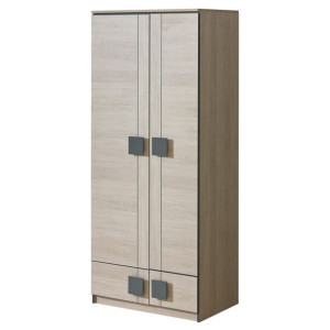 meble GUMI _01 szafa 80 dąb santana / popiel $pm