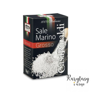Włoska Gruboziarnista Sól Morska "Sale Marino Grosso Italiano da Cucina" 1k
