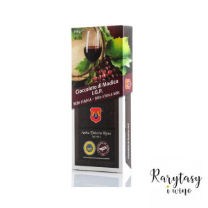 Sycylijska Czekolada z Modica z Winem Nero d'Avola "Cioccolato di Modica I.