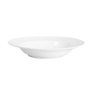 Talerz głęboki porcelanowy MariaPaula Biała Karolina 23 cm