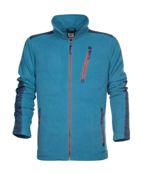 Bluza polarowa, polar 4TECH Ardon niebieska petrol S