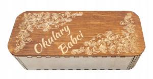 Pudełko etui na okulary Dzień Dziadka i Babci