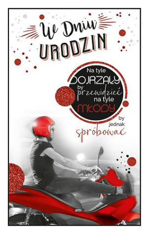 Kartka na urodziny dla mężczyzny BRW6