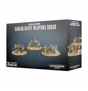 WH Astra Militarum Cadian Heavy Weapons Squad