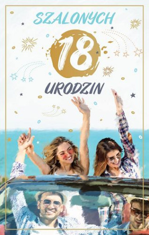 Kartka na 18 urodziny PAB17