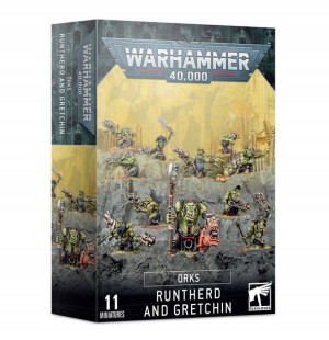 Wh Warhammer 40000 Orks: Runtherd And Gretchin