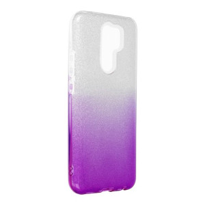 Futerał Forcell SHINING do XIAOMI Redmi 10 transparent/fiolet