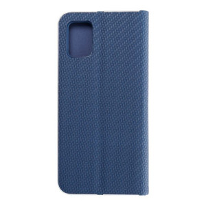Kabura Forcell LUNA Book Carbon do SAMSUNG Galaxy A51 niebieski