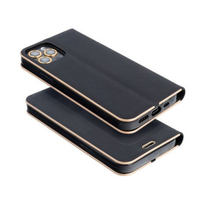 Kabura Forcell LUNA Book Gold do IPHONE 12 PRO MAX czarny