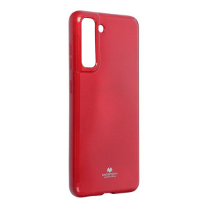 Futerał Jelly Mercury do Samsung S21 FE czerwony