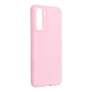 Futerał Jelly Mercury do Samsung S21 FE jasny różowy