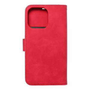Kabura Forcell MEZZO Book do IPHONE 13 PRO choinka czerwony