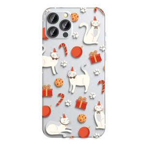Futerał FORCELL WINTER 21 / 22 do IPHONE 13 MINI christmas cat