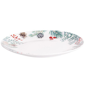Talerz deserowy porcelanowy Wonderland 20 cm