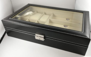 Organizer etui pudełko na okulary zegarki 6 szt szkatułka
