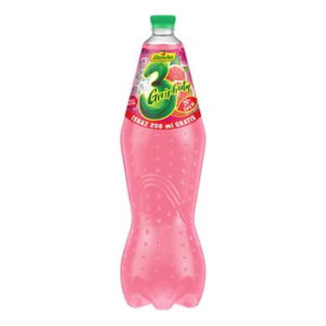 3 owoce grejpfruty 1,5l+250ml gratis gazowany zawierający 20% soku