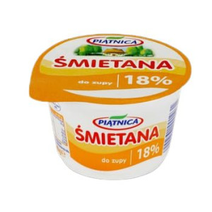 Śmietana 18% Piątnica 200g