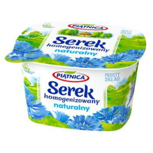 Piątnica Serek Homogenizowany naturalny 150g
