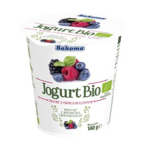 Jogurt BIO 140g owoce leśne