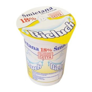 BIELUCH śmietana 18% 330 g